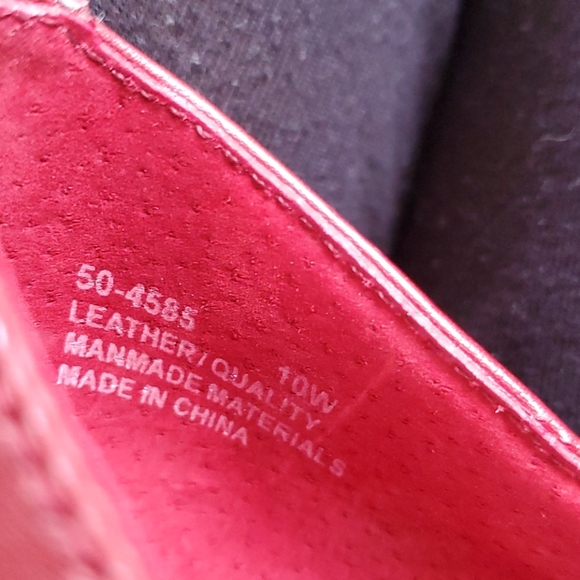 EUC Bella Vita heels red/burnt red size 10W - Picture 8 of 9